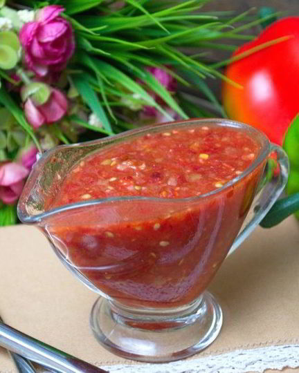 Рецепт аджики на зиму без яблок