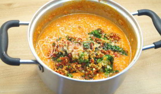 аджика на зиму с яблоками