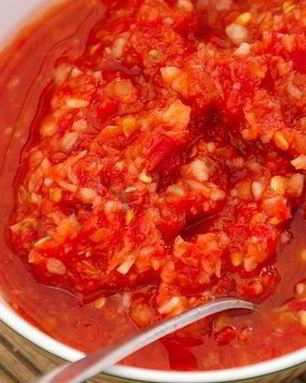 Аджика по-абхазски без хрена без варки