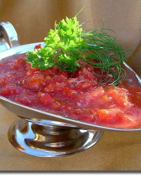 Аджика с хреном без тепловой обработки