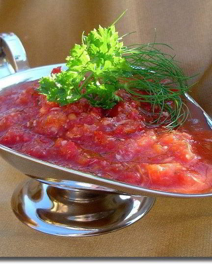 Рецепт аджика с хреном без тепловой обработки