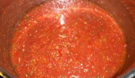 аджика с хреном и помидорами