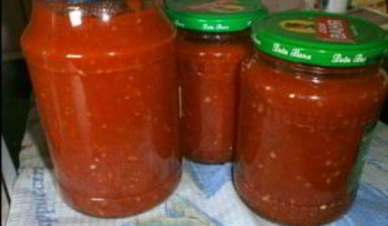 аджика с хреном и помидорами