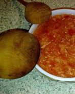 Аджика с хреном на зиму