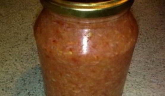 аджика с хреном на зиму