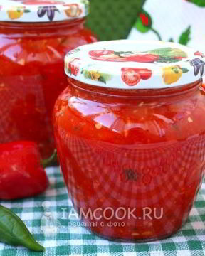 Аджика сырая из красного перца