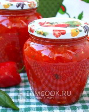 Аджика сырая из красного перца