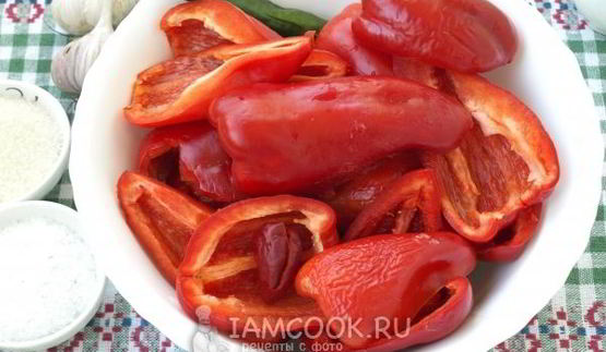 аджика сырая из красного перца