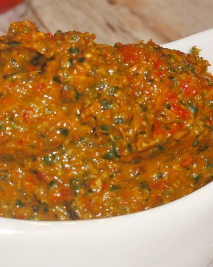 Рецепт грузинской аджики с орехами на зиму