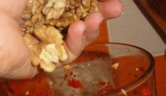 грузинская аджика с орехами на зиму