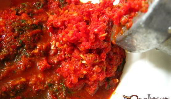 кавказская красная аджика