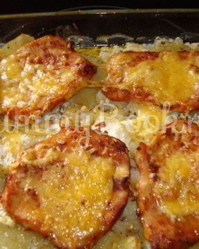 Свинина в аджике с картошкой