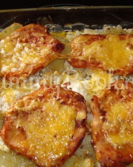 Рецепт свинины в аджике с картошкой