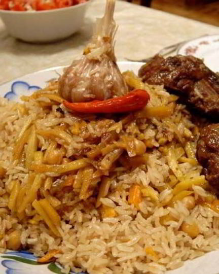 Рецепт таджикский плов