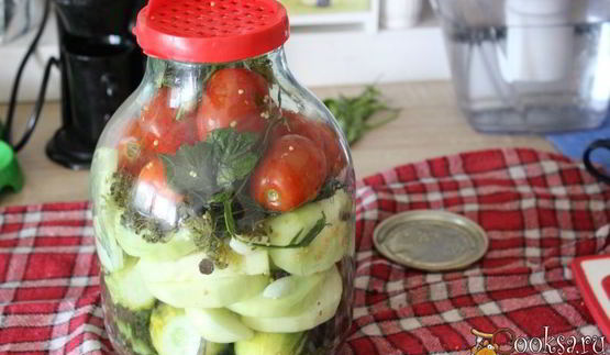 ассорти из овощей на зиму