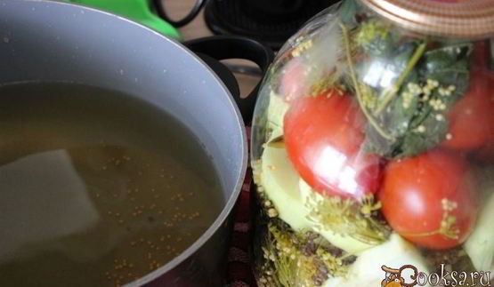 ассорти из овощей на зиму