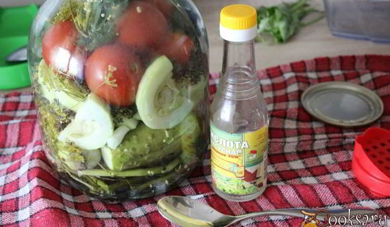 ассорти из овощей на зиму