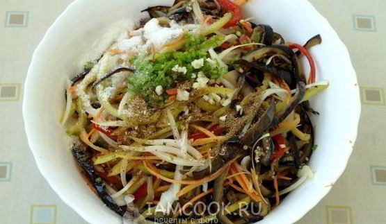 баклажаны по-корейски на зиму