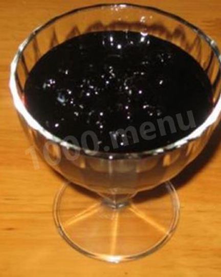 Рецепт брусники с черникой