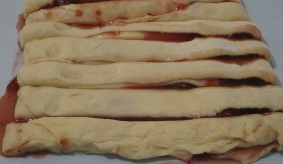 булочки с джемом