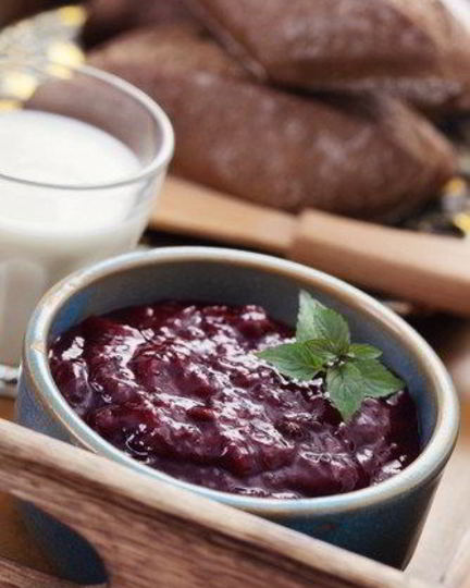 Рецепт быстрого сливового джема с цедрой лайма