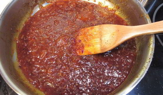 чатни из абрикосового джема