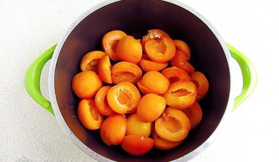 джем из абрикосов в яблочном соке