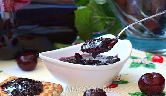 джем из вишни и шелковицы