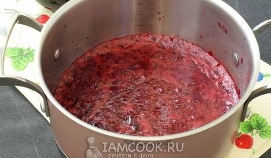 джем из вишни и шелковицы