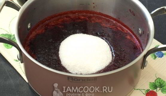 джем из вишни и шелковицы