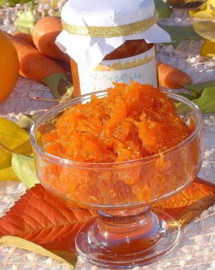 Джем морковный с апельсиновой ноткой