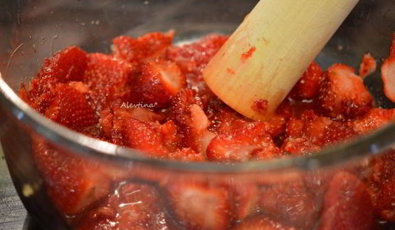 клубнично-ванильный джем