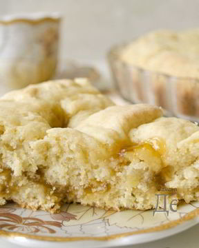 Кростата с абрикосовым джемом