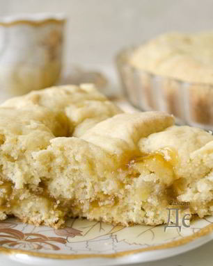 Кростата с абрикосовым джемом