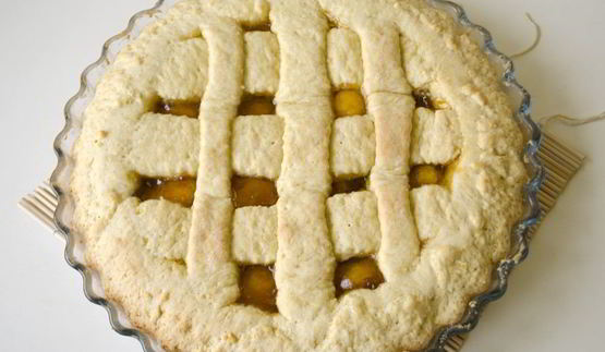 кростата с абрикосовым джемом