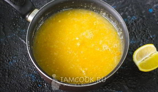 лимонный джем