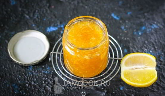 лимонный джем