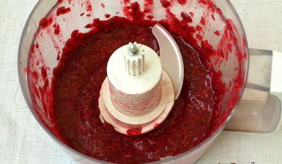 малиновый джем без варки