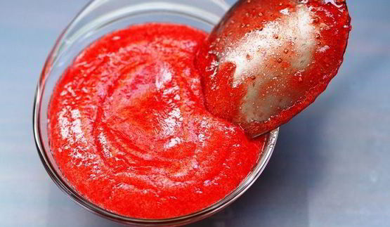 натуральный джем из клубники