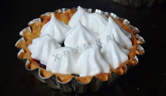 песочные корзинки с джемом