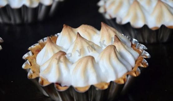 песочные корзинки с джемом