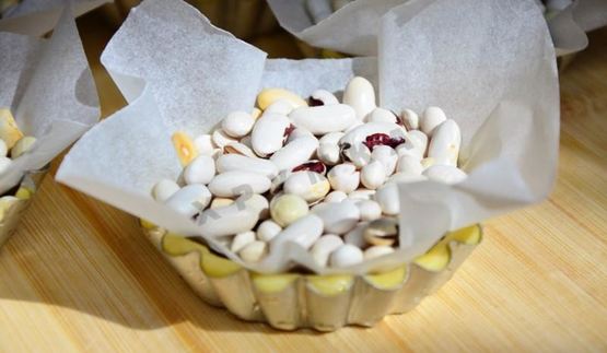 песочные корзинки с джемом