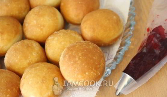 пончики с джемом