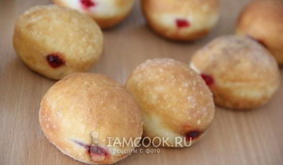 пончики с джемом