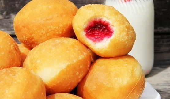 пончики с джемом
