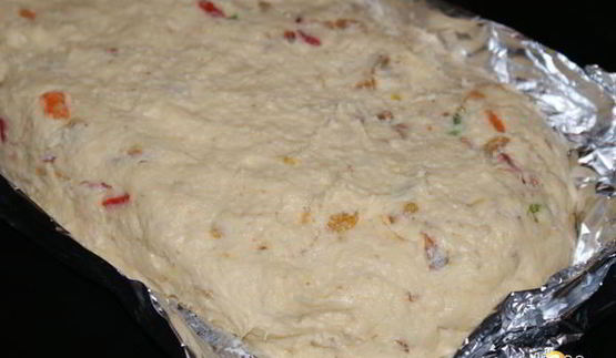 штоллен с апельсиновым джемом