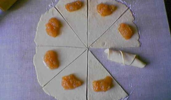 трубочки с джемом