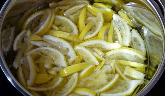 янтарный джем из апельсинов и лимонов