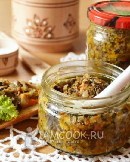 Рецепт икры из опят на зиму