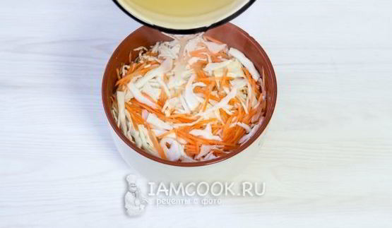 капуста квашеная с медом